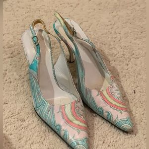 Dolce & Gabbana Paisley Heel sz 36